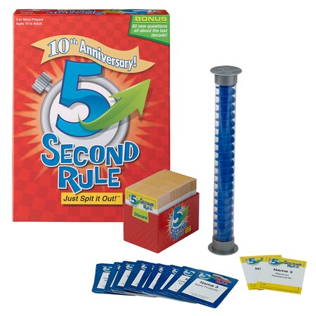 Playmonster Five Second Rule 10th Anniversary 7453